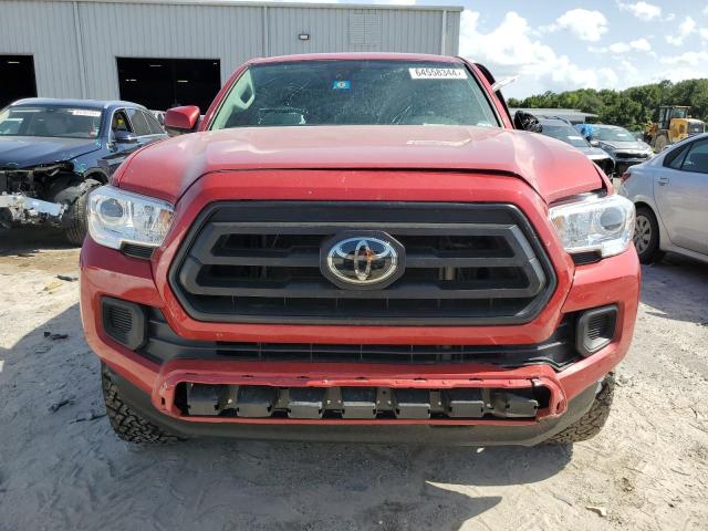 5TFAX5GNXLX188701 - 2020 TOYOTA TACOMA DOUBLE CAB RED photo 5