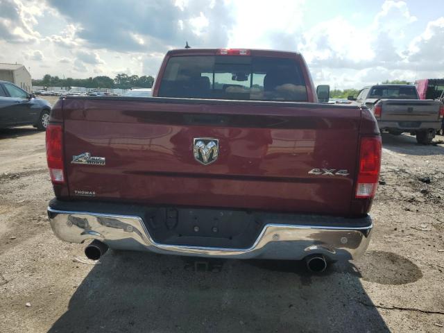 1C6RR7LT1JS191131 - 2018 RAM 1500 SLT Бордовий фото 6