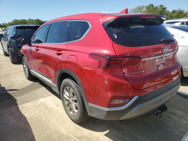 5NMS33AD6LH303520 - 2020 HYUNDAI SANTA FE SEL RED photo 2