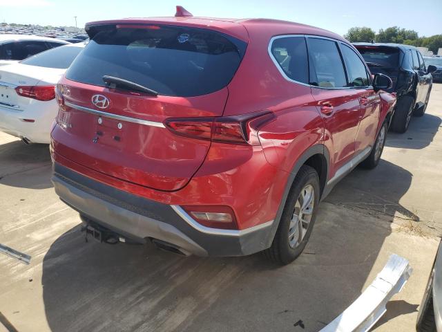 5NMS33AD6LH303520 - 2020 HYUNDAI SANTA FE SEL RED photo 3