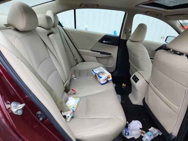 1HGCR3F99GA030758 - 2016 HONDA ACCORD TOURING 勃艮第红 照片 10