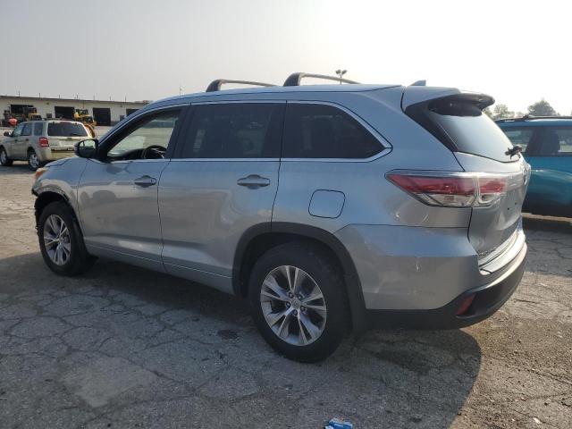 5TDJKRFH2FS177106 - 2015 TOYOTA HIGHLANDER XLE SILVER photo 2