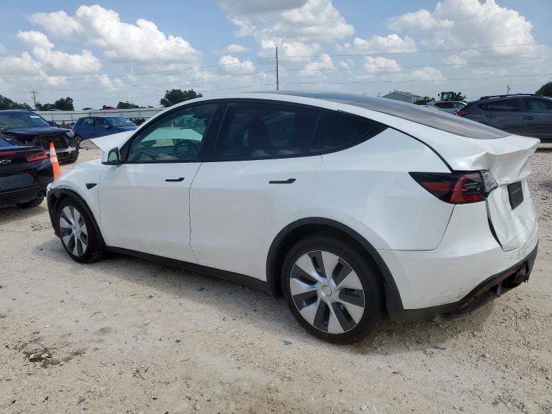 7SAYGAEE4RF058784 - 2024 TESLA MODEL Y თეთრი ფოტო 2