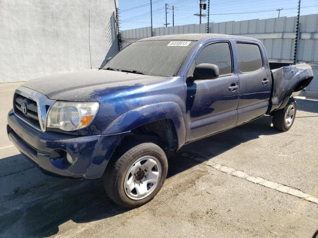 5TEKU72N66Z297167 - 2006 TOYOTA TACOMA DOUBLE CAB PRERUNNER LONG BED BLUE photo 1