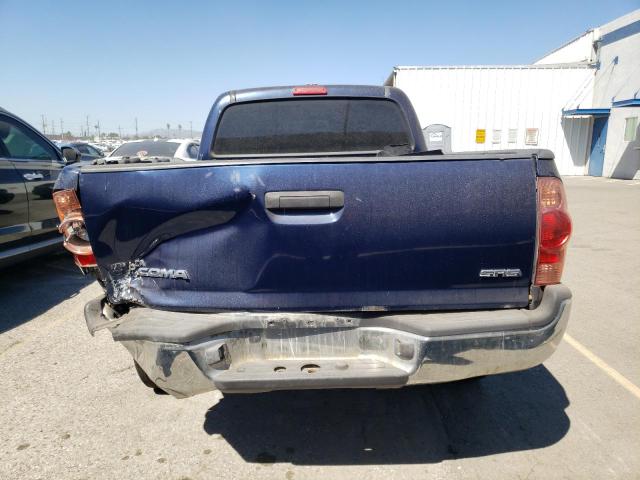 5TEKU72N66Z297167 - 2006 TOYOTA TACOMA DOUBLE CAB PRERUNNER LONG BED BLUE photo 6