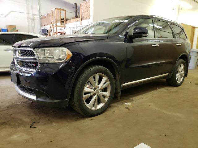 1C4SDJDT8DC565821 - 2013 DODGE DURANGO CREW BLUE photo 1