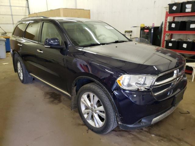 1C4SDJDT8DC565821 - 2013 DODGE DURANGO CREW BLUE photo 4