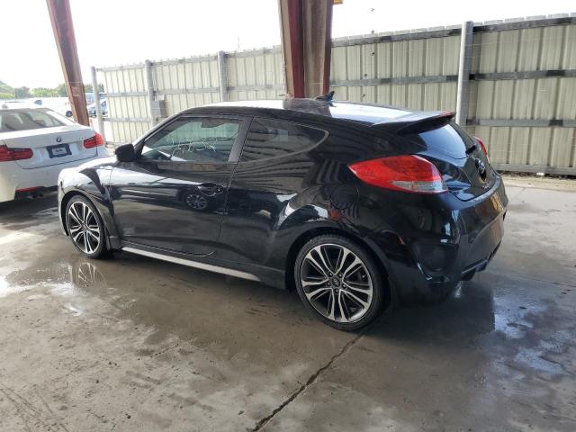 KMHTC6AE4GU282983 - 2016 HYUNDAI VELOSTER TURBO BLACK photo 2