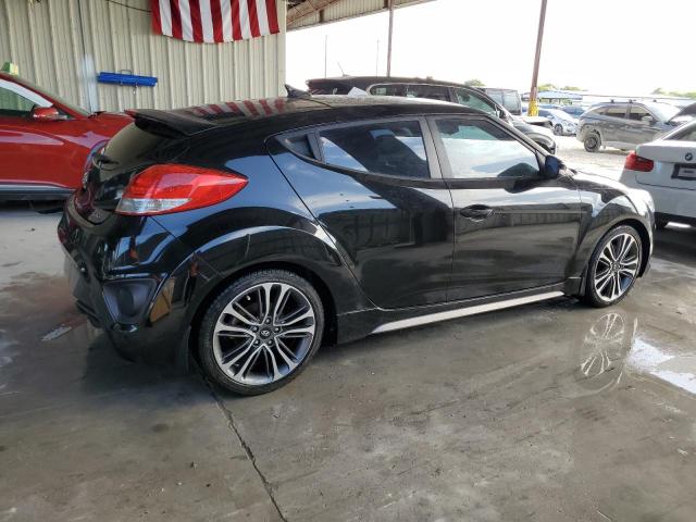 KMHTC6AE4GU282983 - 2016 HYUNDAI VELOSTER TURBO BLACK photo 3