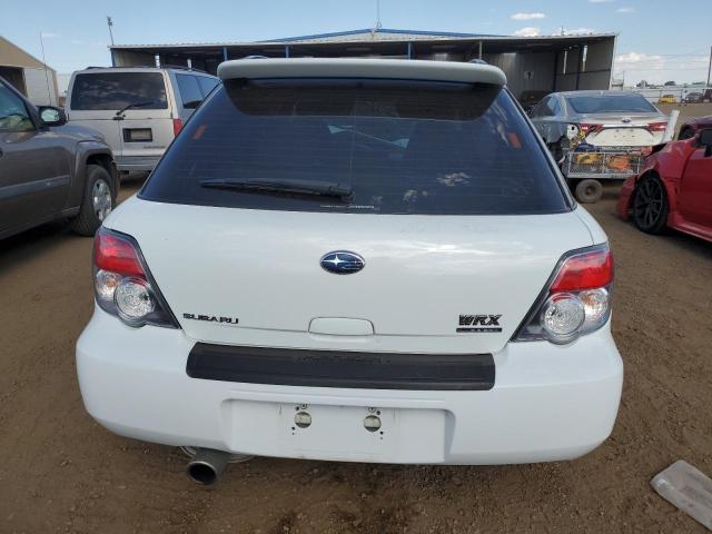 JF1GG79646G808299 - 2006 SUBARU IMPREZA WRX SPORT WHITE photo 6