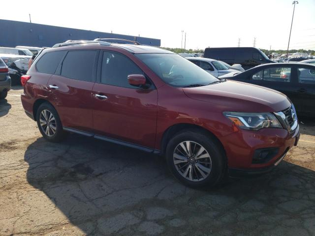 5N1DR2MN6HC664558 - 2017 NISSAN PATHFINDER S RED photo 4