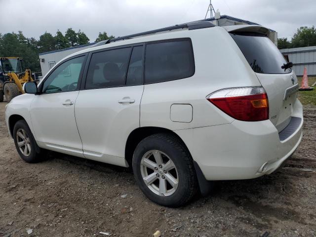 5TDJK3EH4AS015467 - 2010 TOYOTA HIGHLANDER SE WHITE photo 2