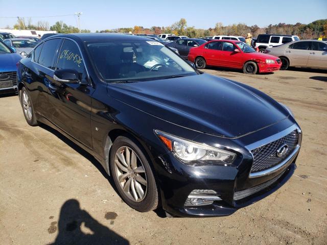 JN1BV7AR6FM415375 - 2015 INFINITI Q50 BASE BLACK photo 1