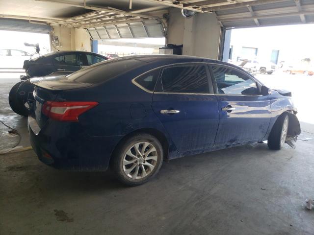 3N1AB7AP2KY230587 - 2019 NISSAN SENTRA S BLUE photo 3