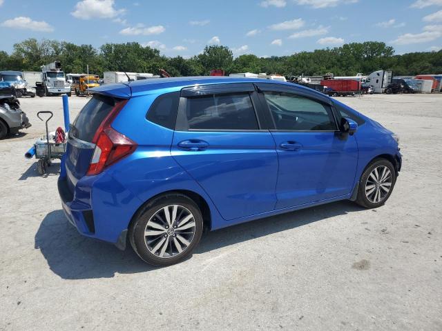3HGGK5H83FM763962 - 2015 HONDA FIT EX ლურჯი ფოტო 3