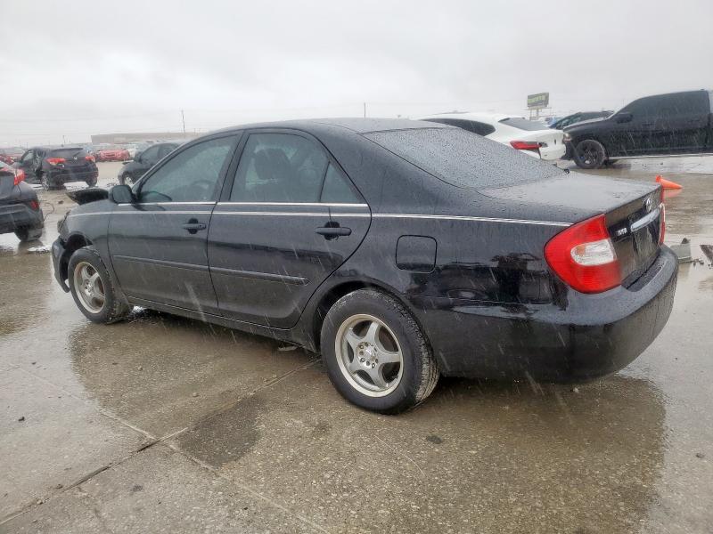 4T1BE32K84U286300 - 2004 TOYOTA CAMRY LE BLACK photo 2