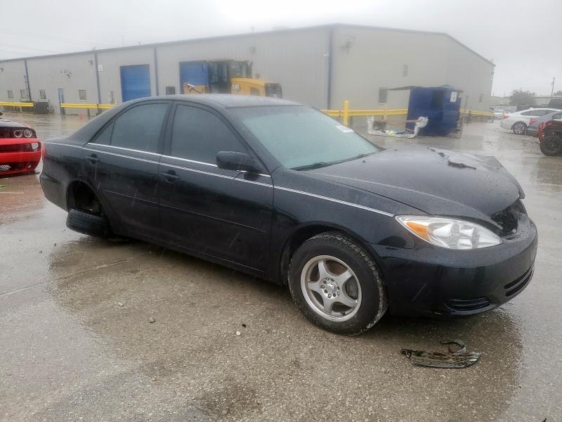 4T1BE32K84U286300 - 2004 TOYOTA CAMRY LE BLACK photo 4