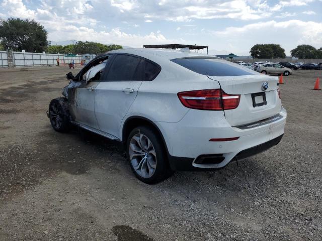 5UXFG8C50DL591655 - 2013 BMW X6 XDRIVE50I WHITE photo 2