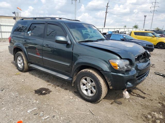 5TDBT44A87S287573 - 2007 TOYOTA SEQUOIA SR5 GREEN photo 4