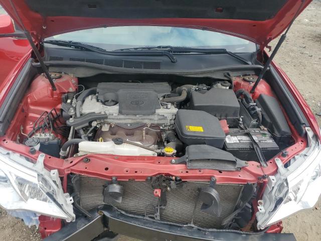 4T4BF1FKXCR247370 - 2012 TOYOTA CAMRY BASE RED photo 11