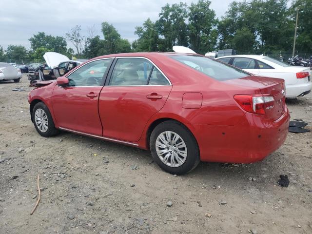 4T4BF1FKXCR247370 - 2012 TOYOTA CAMRY BASE RED photo 2