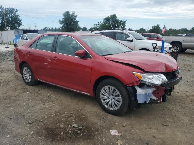 4T4BF1FKXCR247370 - 2012 TOYOTA CAMRY BASE RED photo 4