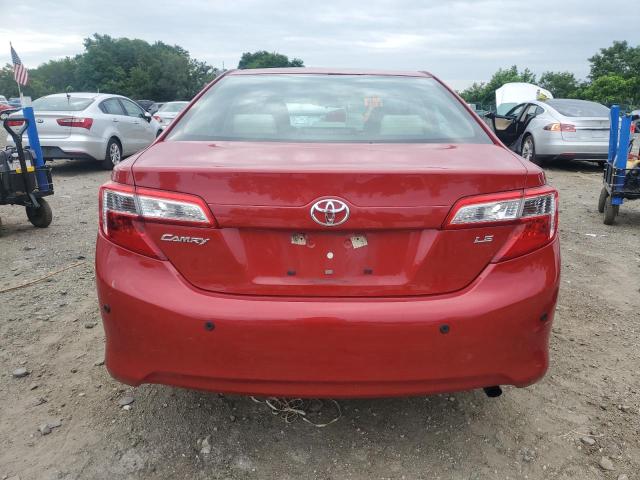 4T4BF1FKXCR247370 - 2012 TOYOTA CAMRY BASE RED photo 6