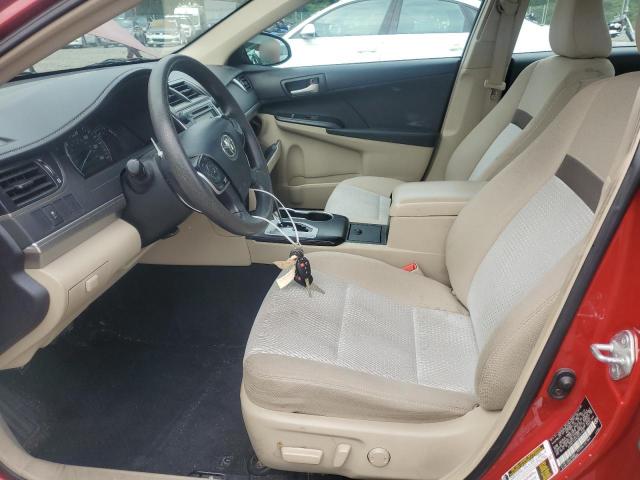 4T4BF1FKXCR247370 - 2012 TOYOTA CAMRY BASE RED photo 7