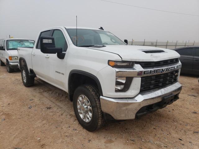 2GC1YNEY0N1201286 - 2022 CHEVROLET SILVERADO K2500 HEAVY DUTY LT WHITE photo 1