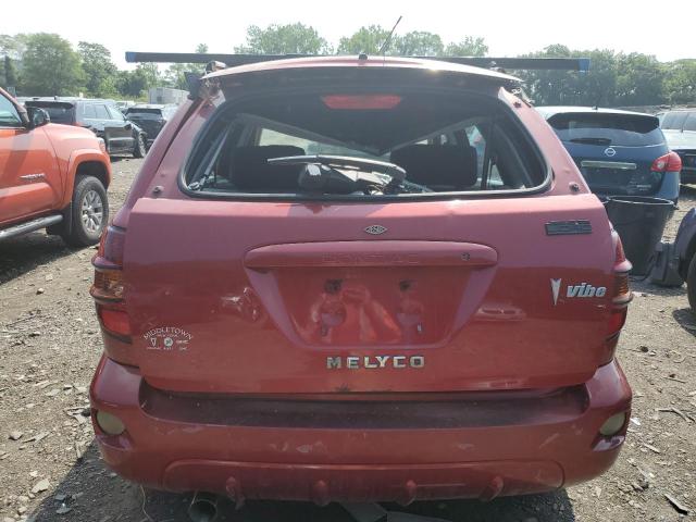 5Y2SL63845Z479871 - 2005 PONTIAC VIBE MAROON photo 6