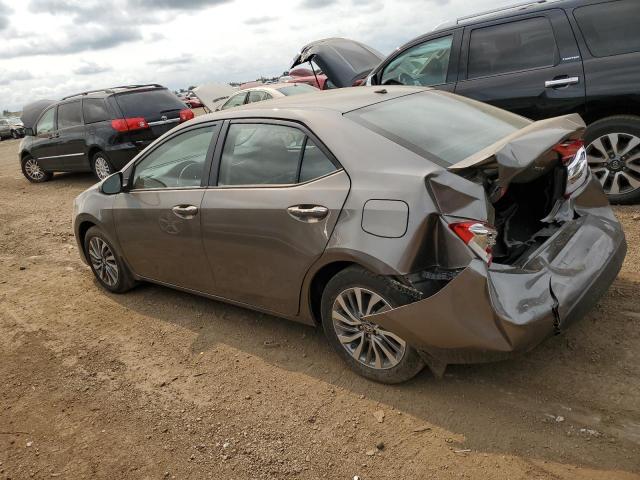 2T1BURHE3HC939985 - 2017 TOYOTA COROLLA L TAN photo 2