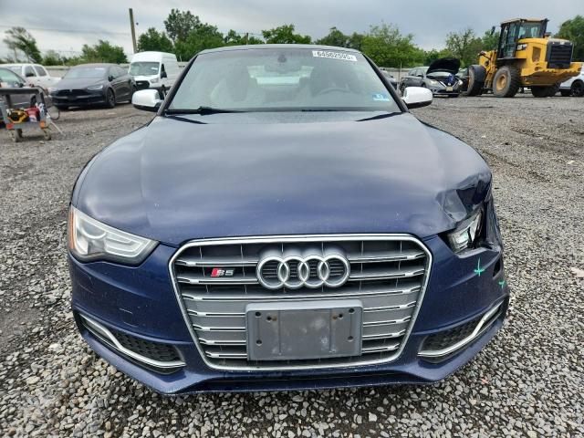 WAUCGAFR4DA029308 - 2013 AUDI S5 PREMIUM PLUS BLUE photo 5