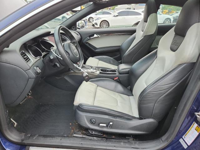 WAUCGAFR4DA029308 - 2013 AUDI S5 PREMIUM PLUS BLUE photo 7