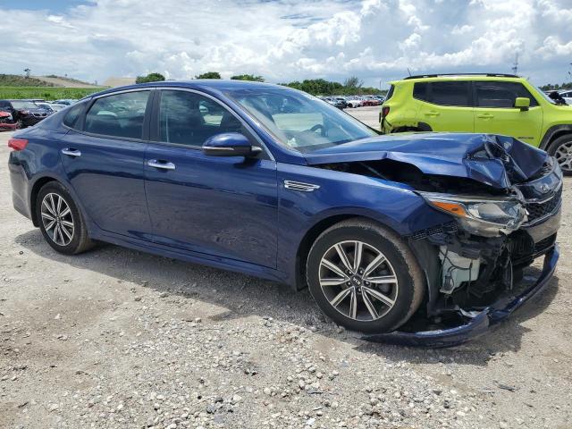 5XXGT4L37KG355221 - 2019 KIA OPTIMA LX 蓝色 照片 4