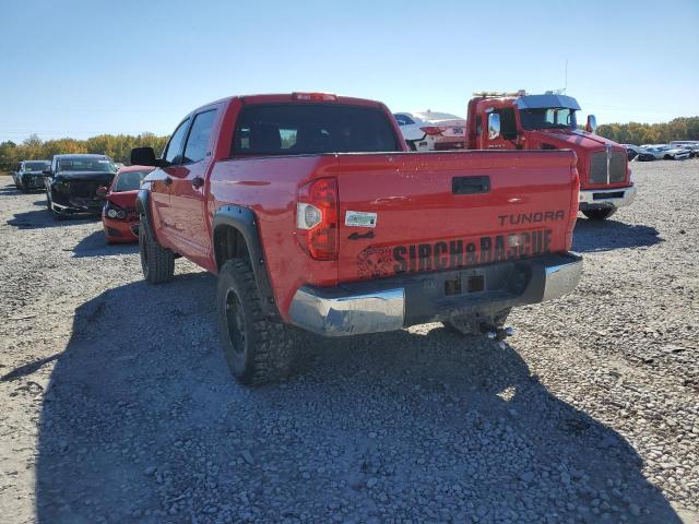 5TFDW5F1XEX359173 - 2014 TOYOTA TUNDRA CREWMAX SR5 RED photo 3