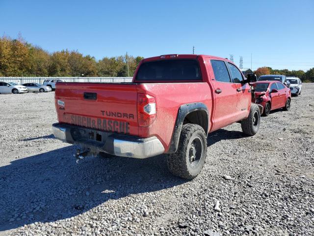 5TFDW5F1XEX359173 - 2014 TOYOTA TUNDRA CREWMAX SR5 RED photo 4