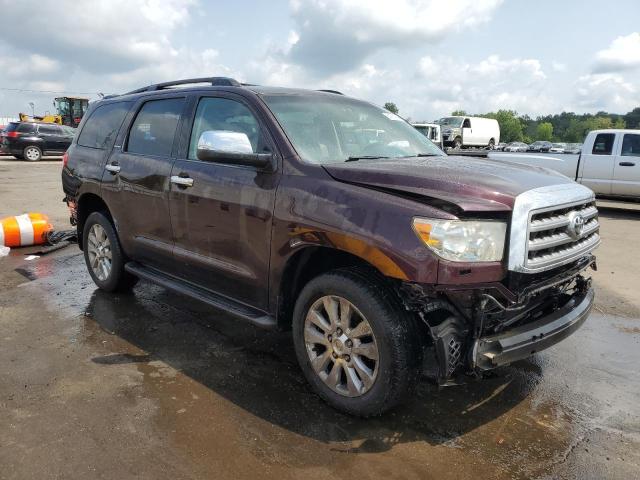 5TDDY5G16DS079361 - 2013 TOYOTA SEQUOIA PLATINUM BURGUNDY photo 4