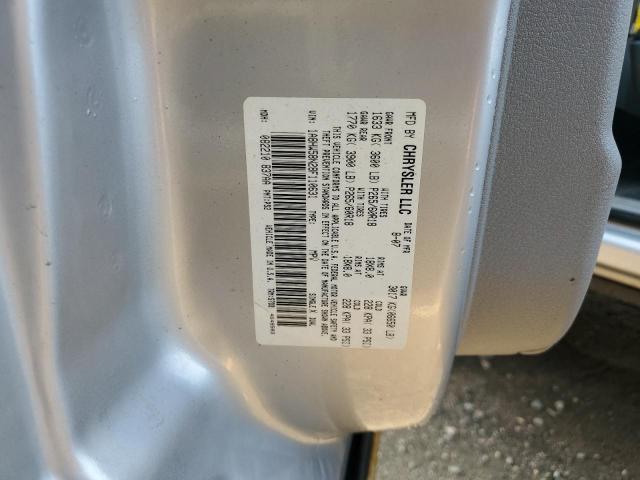 1A8HW58N28F110631 - 2008 CHRYSLER ASPEN LIMITED SILVER photo 13