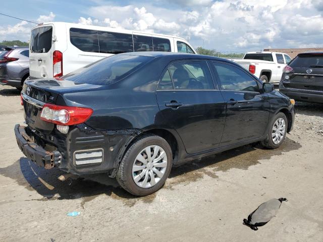 2T1BU4EE0CC855266 - 2012 TOYOTA COROLLA BASE Schwarz Foto 3