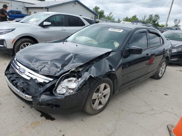 3FAHP07Z67R233206 - 2007 FORD FUSION SE BLACK photo 1