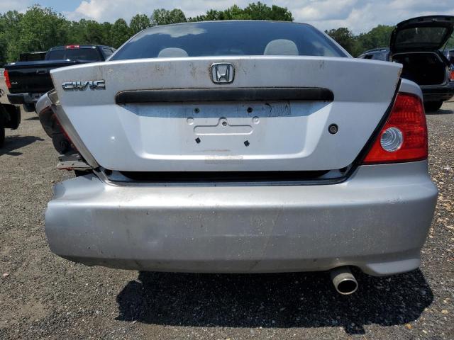 1HGEM21194L050611 - 2004 HONDA CIVIC DX VP ნაცრისფერი ფოტო 6