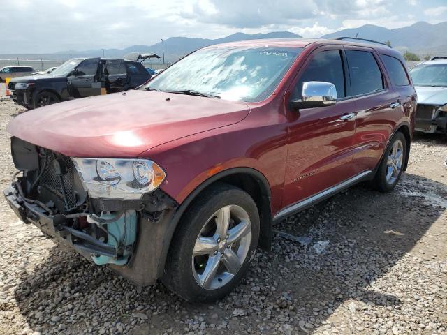 1C4SDJET4DC660102 - 2013 DODGE DURANGO CITADEL RED photo 1