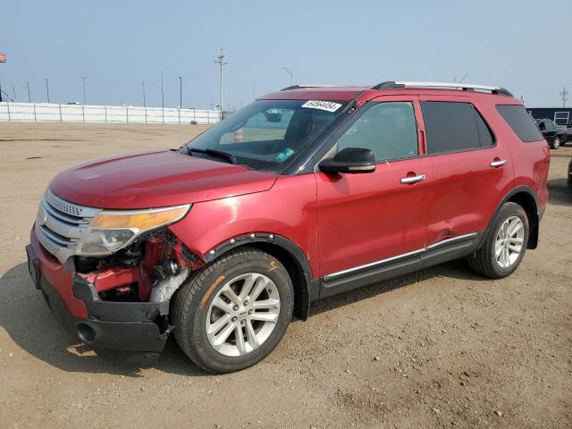 1FMHK8D81CGA20633 - 2012 FORD EXPLORER XLT RED photo 1