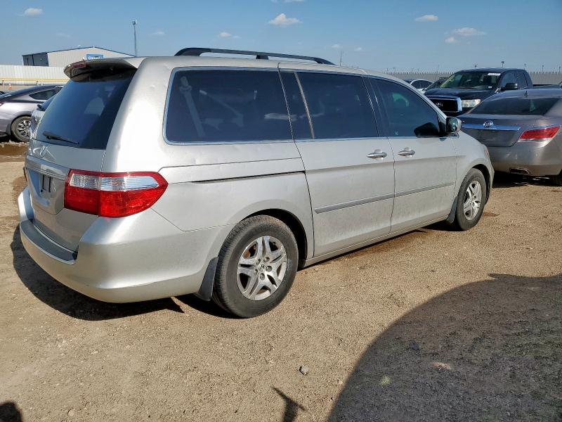 5FNRL38756B015816 - 2006 HONDA ODYSSEY EXL SILVER photo 3