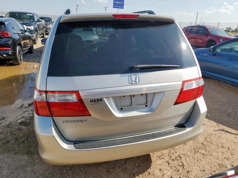 5FNRL38756B015816 - 2006 HONDA ODYSSEY EXL SILVER photo 6
