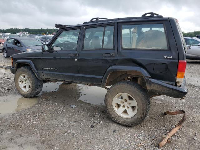 1J4FF48S9YL192495 - 2000 JEEP CHEROKEE SPORT BLACK photo 2