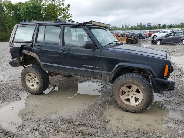 1J4FF48S9YL192495 - 2000 JEEP CHEROKEE SPORT BLACK photo 4