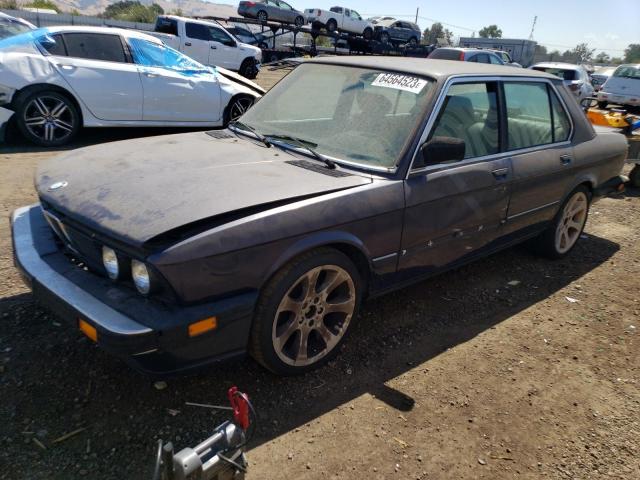 WBADC8407H1722490 - 1987 BMW 535 I AUTOMATIC BLUE photo 1