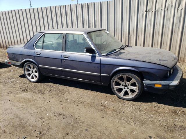 WBADC8407H1722490 - 1987 BMW 535 I AUTOMATIC BLUE photo 4