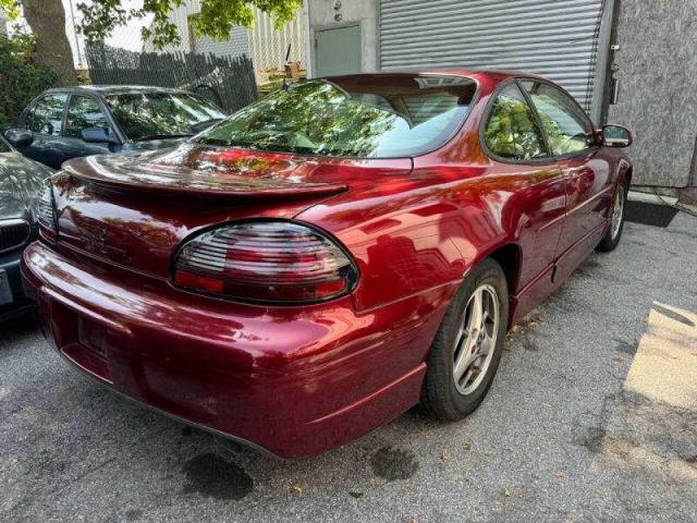 1G2WR121X1F125585 - 2001 PONTIAC GRAND PRIX GTP MAROON photo 4